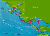 Map of Croatia